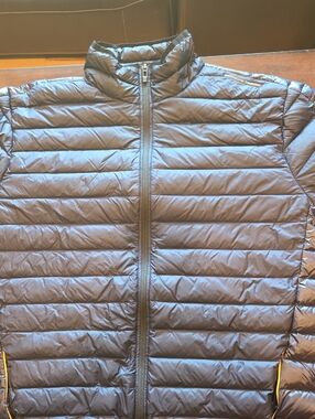 Porsche Design Navy Blue Quilted Lightweight Jacket